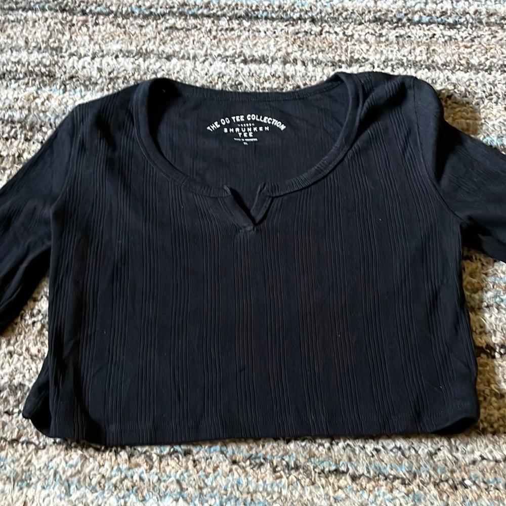 Long Sleeve Crop Top